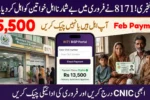 8171 February 2026 Payment 15,500 Check CNIC on BISP Web Portal